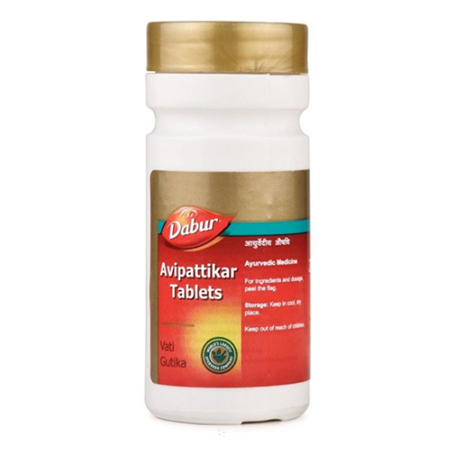 Авипаттикар (Avipattikar tablet) при изжоге и гастритах 60 табл, Dabur